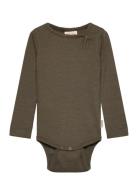 Body L/S Modal Petit Piao Khaki
