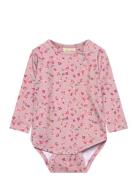 Body L/S Printed Petit Piao Pink
