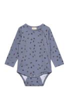 Body L/S Printed Petit Piao Blue