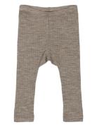Merino Wool Legging Mikk-line Brown