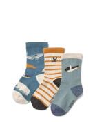 Silas Socks 3-Pack Liewood Patterned
