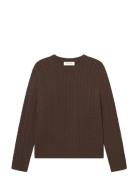 Wwsteve Crew Neck 25223 WOOD WOOD Brown