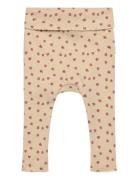Ppdia Fold Leggings Pointel Nb Petit Piao Beige