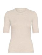 Dagnaiw Melange T-Shirt InWear Cream
