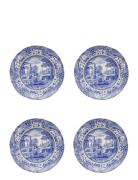 Blue Italian Lunch Plate 4-Pack Spode Blue