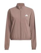 Te 3S Woven Jkt Adidas Performance Brown