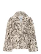 Kbamira Fur Coat Karen By Simonsen White