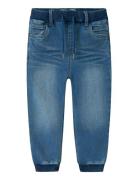 Nmmben Baggy R Fleece Jeans 3023-An O Name It Blue