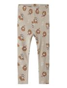 Nmfsanina Paw Legging Cplg Name It Beige