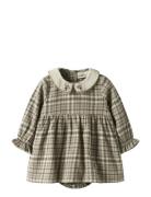 Nbfrebel Ls Body Dress Lil Lil'Atelier Beige