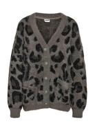 Nmflynn L/S V-Neck Knit Cardigan Noos NOISY MAY Grey