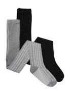 Stockings 2-Pack Creamie Grey