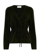 Mschmiabelle Hope Wrap Cardigan MSCH Copenhagen Khaki
