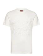 Embossed Archive Graphic Tee Superdry White