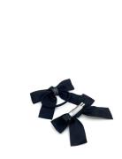 Sandra Bow Clip Plus Elastic Black Pipol's Bazaar Black