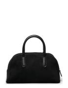Fake Suede Bowling Bag Ceannis Black