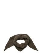 Pcjoelle Triangle Scarf Bc Pieces Brown