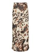 Yaspella Hw Maxi Skirt S. Noos YAS Beige