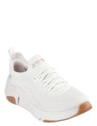Women Bobs Sparrow Flex Instant Clout Skechers White