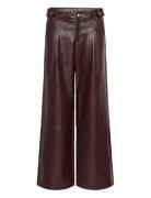 Culilli Pu Pants Culture Burgundy