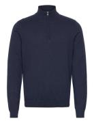 Claude Half-Zip Knit Clean Cut Copenhagen Navy