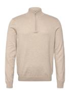 Claude Half-Zip Knit Clean Cut Copenhagen Beige