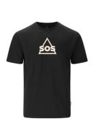 Kvitfjell M Ss Tee V2 SOS Black