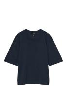 Vmsilje 2/4 O-Nck Over Pull Ga Noos Vero Moda Navy