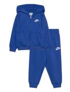 T8-French Terry Pant Set Nike Blue