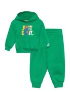 T8-French Terry Pant Set Nike Green