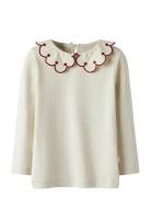 Nmffundo Ls Slim Top Lil Lil'Atelier Cream