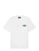 Cotton Jersey Big Logo Frode Tee Mads Nørgaard White