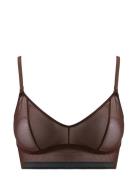 Mesh Balc Tte Understatement Underwear Brown