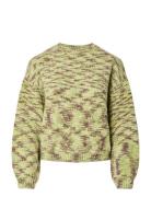 Pcfilla Ls O-Neck Pullover Knit D2D Pieces Green
