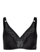Glitter Soft Bra Moulded Swegmark Black