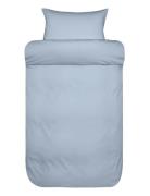 Harmoni St Washed Sateen Bed Set Høie Of Scandinavia Blue