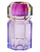 Crystal Candle Holder C'est Bon Purple