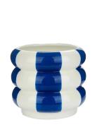 Keramik Urtepotte Flyder, Blå, 14.5 Cm Balvi Blue