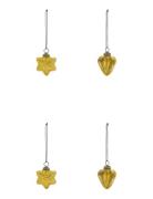 Julepynt, Hdheart And Star, Gylden House Doctor Gold