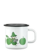 Moomin Enamel Mug Joyfull Apples 3,7Dl Muurla White