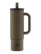 Straw Cup 800 Ml - Mocha 24bottles Brown