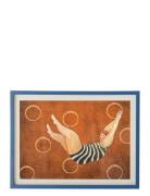 Svela Illustration W/ Frame Bloomingville Brown