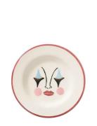 Pierrot Dessert Plate Anna + Nina Cream