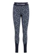 W Lifa Merino Midw Gra Pant Helly Hansen Navy