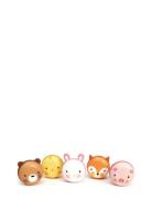 Animal Macarons Tender Leaf Patterned