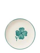 Shamrock Wall Decoration Plate Anna + Nina Green
