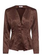 Monopoli Top Stylein Brown