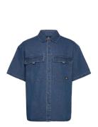 Converse Denim Utility Shirt Converse Blue