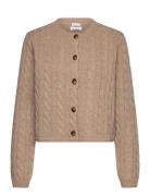Johanna Cable Cardigan Newhouse Beige