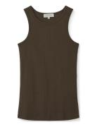 Irene Top - Cotton STUDIO FEDER Brown